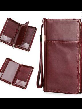 NWT Real leather wallet